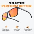 thumbnail image 2 of Gafas bloqueadoras de luz azul Prospek SOLARIS Orange Lens, 2 of 6