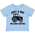 thumbnail image 3 of Inktastic Just a Boy Who Loves Tractors Boys or Girls Toddler T-Shirt, 3 of 5