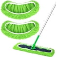 thumbnail image 1 of Estropajos de microfibra reutilizables para Swiffer (paquete de 2, tamaño XL, secos y húmedos) - Paños resistentes para fregar y barrer pisos, 1 of 7