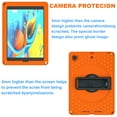 thumbnail image 5 of ELEHOLD for iPad 9th/8th/7th Generation 10.2 inch Rugged Case, Heavy Duty Protection Hand Strap Built-in Kickstand Crossbody Shoulder Strap Shockproof Case for iPad 10.2 inch 2021/2020/2019,Orange, 5 of 8