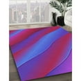 thumbnail image 3 of Ahgly Company Machine Washable Indoor Rectangle Transitional Aztech Purple Area Rugs, 5' x 7', 3 of 7