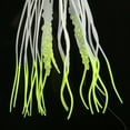 thumbnail image 6 of Unique Bargains Aquarium Jellyfish Glow Decor Fish Tank Fluorescent Jellyfish Ornament Yellow 2.6"x4.5" with Suction Cup, 6 of 6