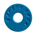 thumbnail image 5 of 10 Uds. Cerraduras Correa Guitarra Bloques Antideslizantes Silicona para Entusiastas La () Azul, 5 of 5