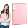 thumbnail image 2 of Presentation Book With Plastic Sleeves 60 Pockets Portfolio Folder Display Book With Sheet Protectors For School, 2 of 9