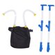 thumbnail image 5 of Esparcidor de mochila para fertilizante granulado: distribuidor de jardín que ahorra tiempo Asa doble de PVC, 5 of 9