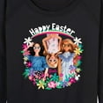 thumbnail image 3 of Barbie - Happy Easter - Women's Lightweight French Terry Long Sleeve Shirt, 3 of 5