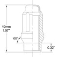thumbnail image 2 of Revolution 671148 M14 x 1.5 Thread ET Car Spline Nut for 2007-2013 Acura MDX, 2 of 5