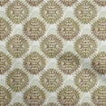 thumbnail image 1 of oneOone Polyester Spandex Olive Green Fabric Asian Block Craft Projects Decor Fabric Printed By The Yard 56 Inch Wide, 1 of 4