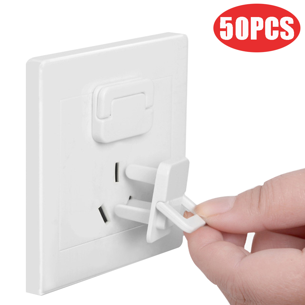 50Pcs Plug Socket Covers Antielectric Shock Safety Socket Covers for