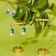 thumbnail image 4 of 1 Box 20Pcs Stitch Markers Cute Lobster Clasp Charms Green Plants Cactus Crochet Stitch Marker Removable Knitting Stitch Markers Metal Crocheting Markers for Sewing Weaving Knit Threading for DIY, 4 of 9