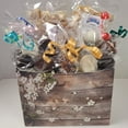 thumbnail image 3 of Tasteful Thoughts Flowers Basket Box, Yellow/Red, Assorted Chocolate and Popcorn, 3 of 7