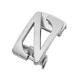 thumbnail image 2 of Hebilla de cinturón automática de repuesto para hombre, hebillas de cinturón de metal clásicas. Argén, 2 of 9