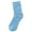 Sky Blue, variant on Audhol Socks for Women Women's Solid Color 1 Pair Plush Socks Winter Solid Color Thickened Floor Sleeping Plush Socks Womens Socks Sky Blue A