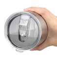 thumbnail image 4 of TSV 2pcs Tumbler Replacement Lids, Spill Proof Tumbler Lids Fit for 30oz YETI Rambler and Ozark Trail Cup, 4 of 5