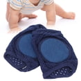thumbnail image 4 of Baby Knee Pads, Breathable Baby Crawling Knee Pads Knee Protection Elastic  For Kids For Walk Learning For Home Use Grey,Navy Blue, 4 of 8