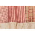 thumbnail image 2 of VHC Brands Sawyer Mill Curtain, Valance 19x72, Red Country, 2 of 7