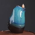 thumbnail image 4 of 1pc,Ceramic Incense Burner Waterfall Lotus Incense Burner Censer Lotus Flower Shape Home Crafts Ornament Decoration Ornament (Without Incense）, 4 of 6