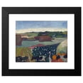 thumbnail image 2 of Paul Gauguin 24x20 Black Modern Framed Museum Art Print Titled - Haystacks in Brittany (1890), 2 of 5