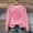 Pink, variant on Qulqfy Womens Pink Ribbon Sweatshirts Breast Cancer Crew Neck BCAD Shirts Women's Breast Cancer Awareness Tops L