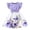 Z01-Purple, variant on Dress for Girls Polka Dot Flutter Ruffled A-Line Summer Dress Loose Fit Flower Girl Dresses for Girls