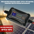 thumbnail image 3 of LCD Display 10A Solar Controller Portable Solar Panel Battery Regulator 12Volt Battery Solar Recharger Controller, 3 of 8