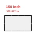 thumbnail image 2 of Simple Projector Curtain Reflective Fabric Cloth Home Theater Office HD Display, 2 of 7