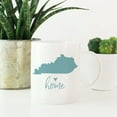 thumbnail image 2 of CTDream 11oz. US State Coffee Mug Gift, Aqua Home Heart, Kentucky, 1-Pack, Unique Hostess Distance Moving Away Christmas Birthday Gifts for Her, 2 of 6