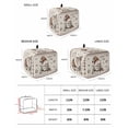 thumbnail image 2 of Coffee Gnomes Toaster Cover 2 Slice, Small Kitchen Appliance Covers, Farmhouse Brown Plaid Teacup Beans Toaster Oven Cover with Loop, Bread Machine Cover Polyester Dust Cover Protection, 2 of 4