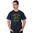 thumbnail image 4 of Bicycle Pump Tires Not Gas Eco Biker Men's Graphic T Shirt Tees Brisco Brands S, 4 of 4