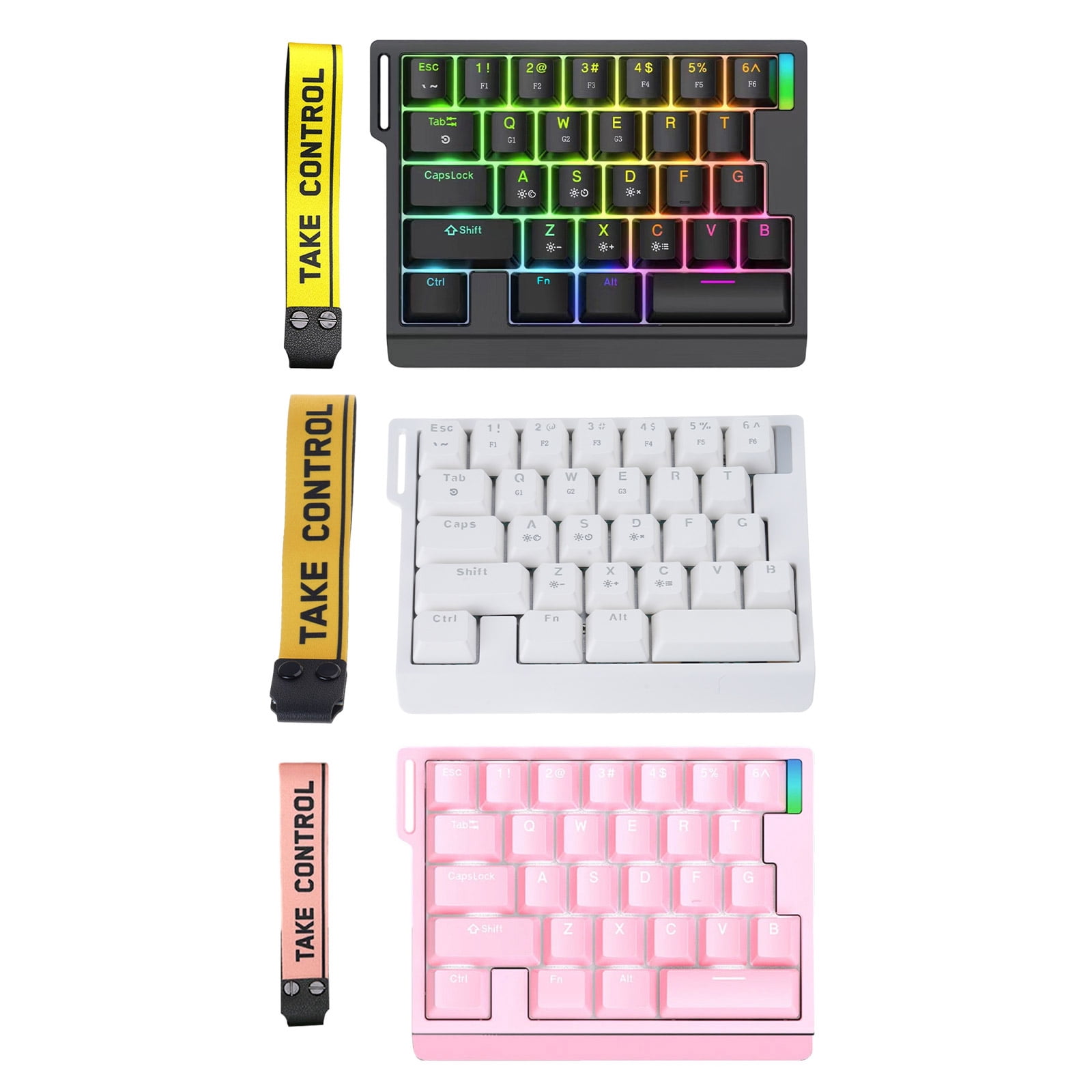Single Handed Mechanical Gaming Keyboard Professional Gaming Keypad Hot Swappable Switches Keyboard