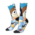 thumbnail image 2 of Lsque Bluey Printed Men's Crew Socks, Soft Durable Breathable Moisture-Wicking with Odor Control Cotton socks, 2 of 7