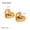 JDEW2309022, variant on Tarnish-proof 18K Gold Plated Stainless Steel Chunky Smooth Love Heart Earring Hypo-Allergenic Women Jewelry Party Gift