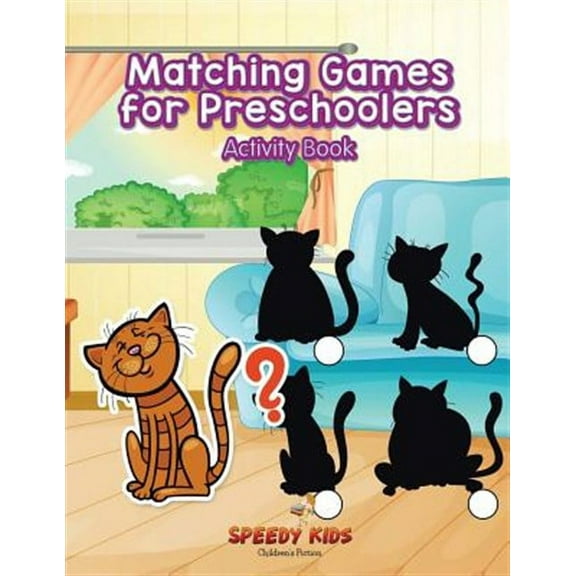 Matching Games for Preschoolers Activity Book