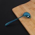 thumbnail image 5 of 7.8" Stainless Steel Soup Ladle Spoon Hand Restaurant Kitchen Scoop Utensil Cooking Supplies Peacock Blue, 5 of 7