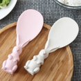 thumbnail image 2 of Kitchen Non-Stick Rice Paddle Spoon Standing Rabbit Shape Shovel Dining Scoop, 2 of 8