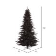 thumbnail image 3 of Vickerman K161775 7.5 ft. x 52 in. Black Fir Christmas Tree with 1634 Tips, 3 of 3