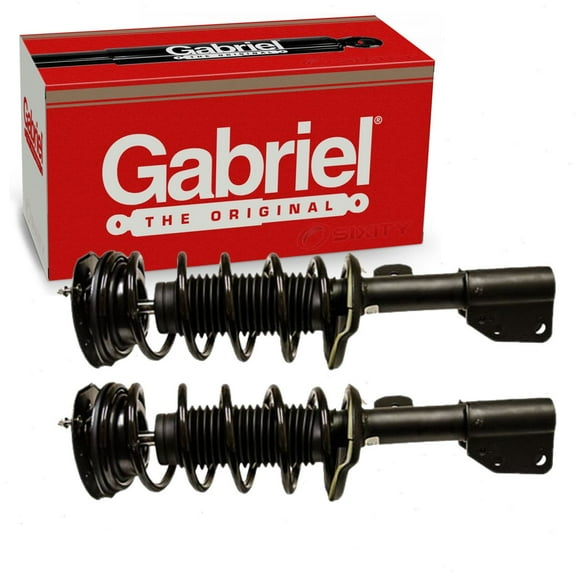 2 pc Gabriel G57102 ReadyMount Suspension Strut & Coil Springs for Assembly Shock Shocks Struts Fits select: 2002-2007 SATURN VUE