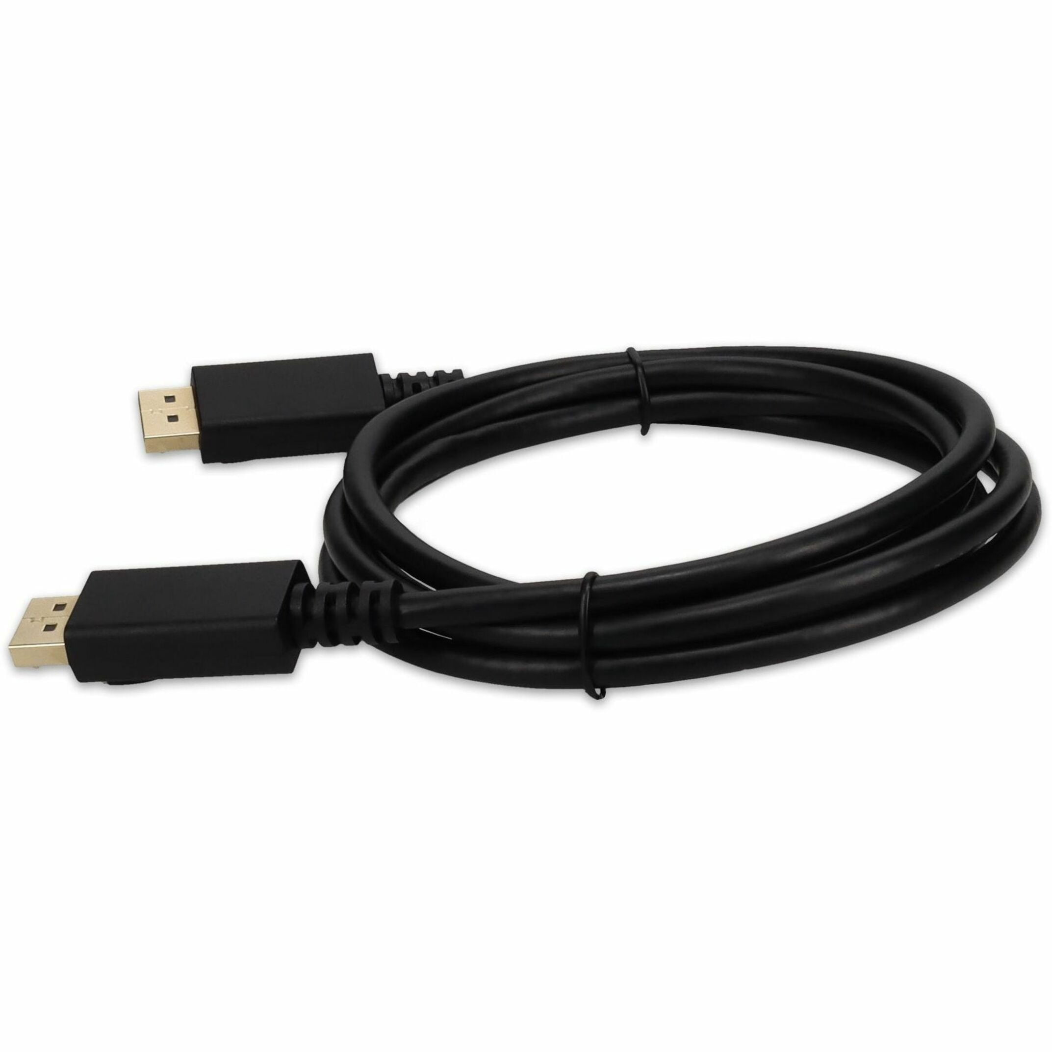 AddOn 6ft 4K UHD DisplayPort Cable Black DISPLAYPORT14MM6F