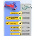 fanttikride n7 electric wiggle car with pedal ride on toy