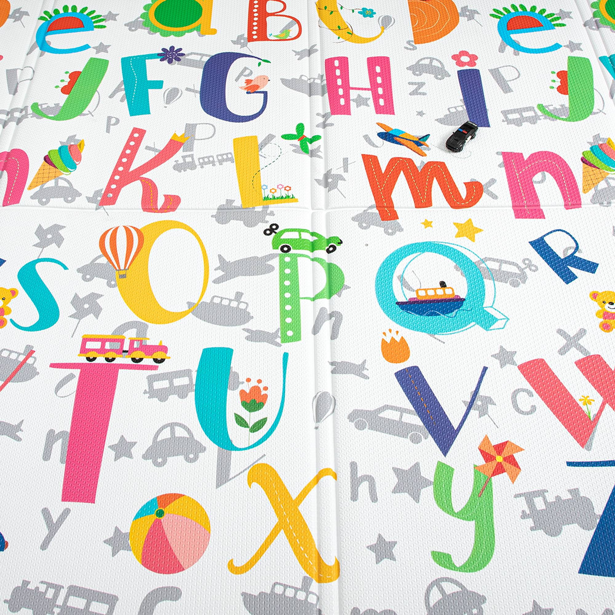 Ray Star Baby Play Mat 55''x90.5''x0.39'' Toddler Climbing Mats Indoor Activity Mat Foldable Climbing Mat Kids&nbsp;Play&nbsp;Mat