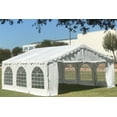 thumbnail image 2 of Delta Canopy 20'x16' Budget PE Party Tent Wedding Tent Outdoor Event Canopy Shelter with Waterproof Top, 2 of 8