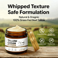 thumbnail image 2 of Morovan Face Moisturizer Whipped Beef Tallow Cream 5D Ceramide Daily Skincare Face Sensitive Skin 2 fl oz, 2 of 8