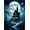 Blue, Pattern 2, variant on ODIKA 4'x6' Machine Washable Non-Slip Area Rug, Creative Halloween with Haunted and Creepy Landscape Motif High Traffic Rug, Blue, 100445