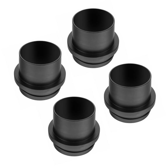 POWERTEC 4PK Screw End Quick Coupler for 4" Hose – Left-Hand Threaded Adapter (70193-P4)