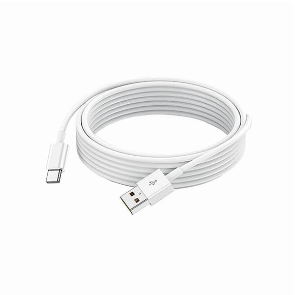 LujingZ Cable USB A to USB C Charging for iPhone 17 Air/16E 16 15,iPhone 16 15 Pro Max 15 Plus Charger MacBook Air/Pro, iPad Pro 12.9 11 inch,Samsung Galaxy Tab A7 A8 A9 Tab S10+ S9 S8 S7 S6 Cord