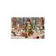 thumbnail image 2 of Alfombra de baño con bordado navideño, absorbente, antideslizante, resistente a la suciedad, de poliéster, 15,7 x 23,6 pulgadas., 2 of 6