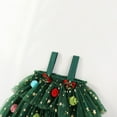thumbnail image 5 of Afdoent Toddler Girls Dress Baby Girl Christmas Dress Star Sequin Layered Tutu Dress Girls Cake Xmas Tree Dresses 18-24 Months, 5 of 9