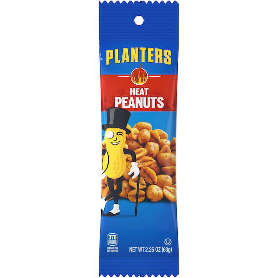 (Price/Case)Planters Heat Peanut 2.25 Ounce Tube - 15 Per Pack - 3 Per Case, 2.25 Ounces, 3 per case