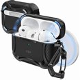 thumbnail image 1 of wonima44 for AirPods Pro 3 Case (2025), Compatible with Airpods Pro 3rd Generation Case (USB-C Cable), Magnetic Lid, MagSafe Ready, Powerful Drop Protection, Cyber Series, Black, 1 of 1
