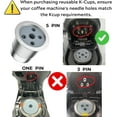 thumbnail image 5 of Reusable K Cups for Keurig K Supreme | Refillable K cups for Keurig K Supreme (Plus) Coffee Maker, 5 of 7